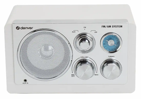 Denver ФМ Радио TR-63W, бял