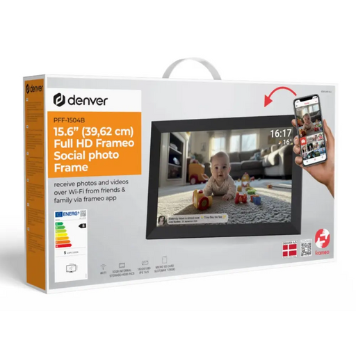 Denver фоторамка PFF-1504B черна