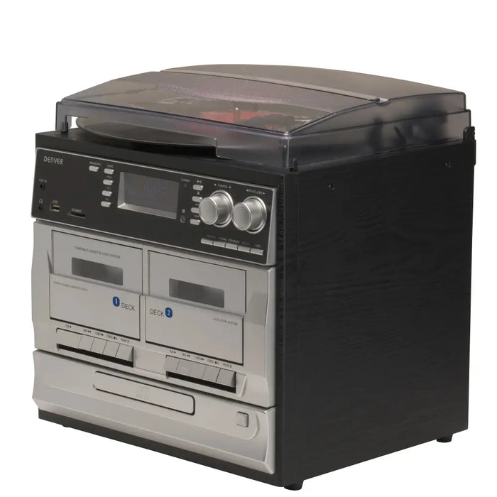 Denver Музикален център с грамофон DAB+/FM радио CD MRD-166