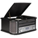 DENVER Ретро дървен грамофон и касетофон с DAB MRD-51 BLACK