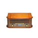 DENVER Ретро дървен грамофон и касетофон с DAB MRD-51 BROWN