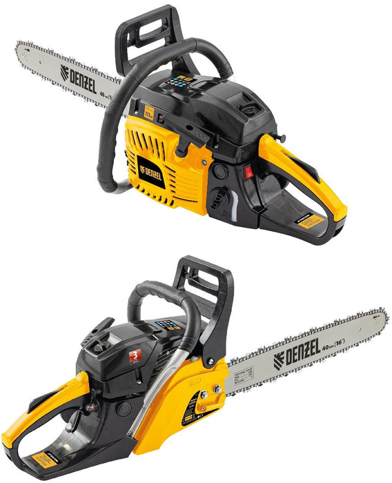 Бензинов трион Denzel - DSX-4516, 45.1 cm3, 1.8 kW, 64 зъба