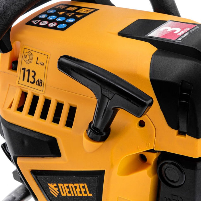 Бензинов верижен трион Denzel - DS-4516, 45 cm3, 1.7 kW, 64 зъба