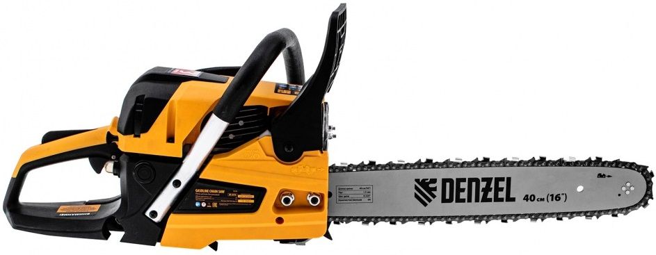 Бензинов верижен трион Denzel - DS-4516, 45 cm3, 1.7 kW, 64 зъба