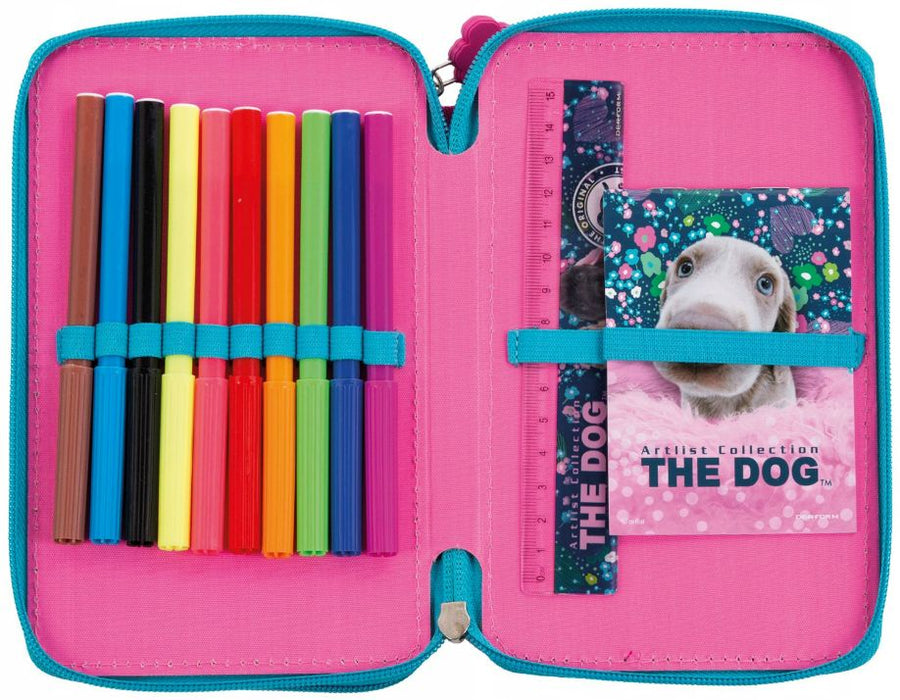 Ученически несесер с пособия Derform The Dog - с 2 ципа