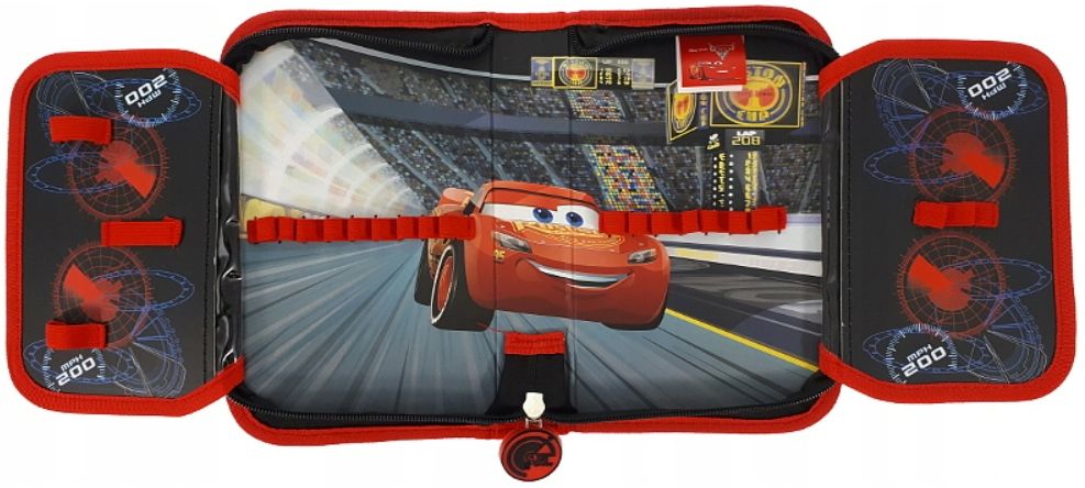 Ученически несесер Derform - Cars 3, с 1 цип