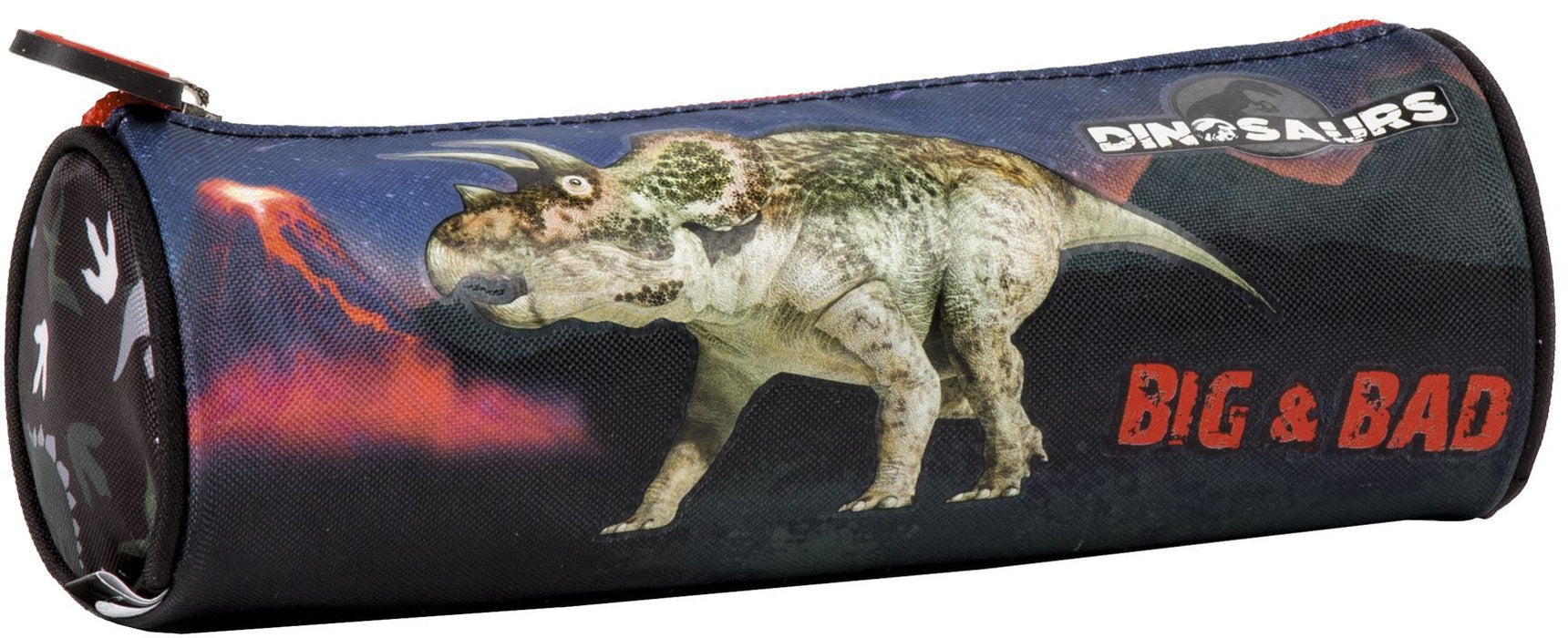 Овален ученически несесер Derform Dinosaur 17