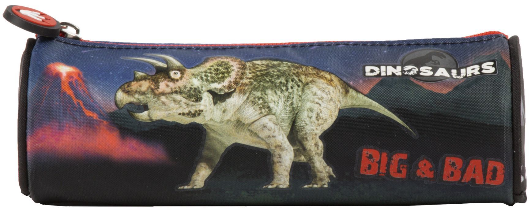 Овален ученически несесер Derform Dinosaur 17