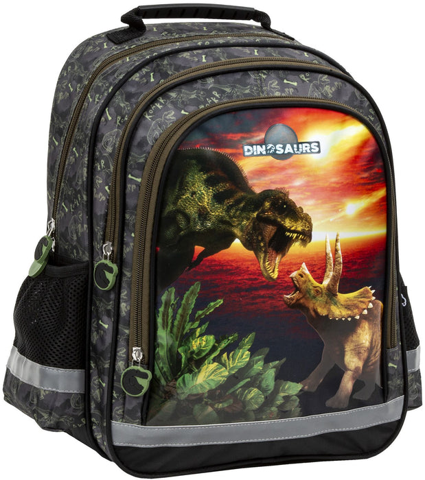 Ученическа раница Derform Dinosaur 18 - С 1 отделение