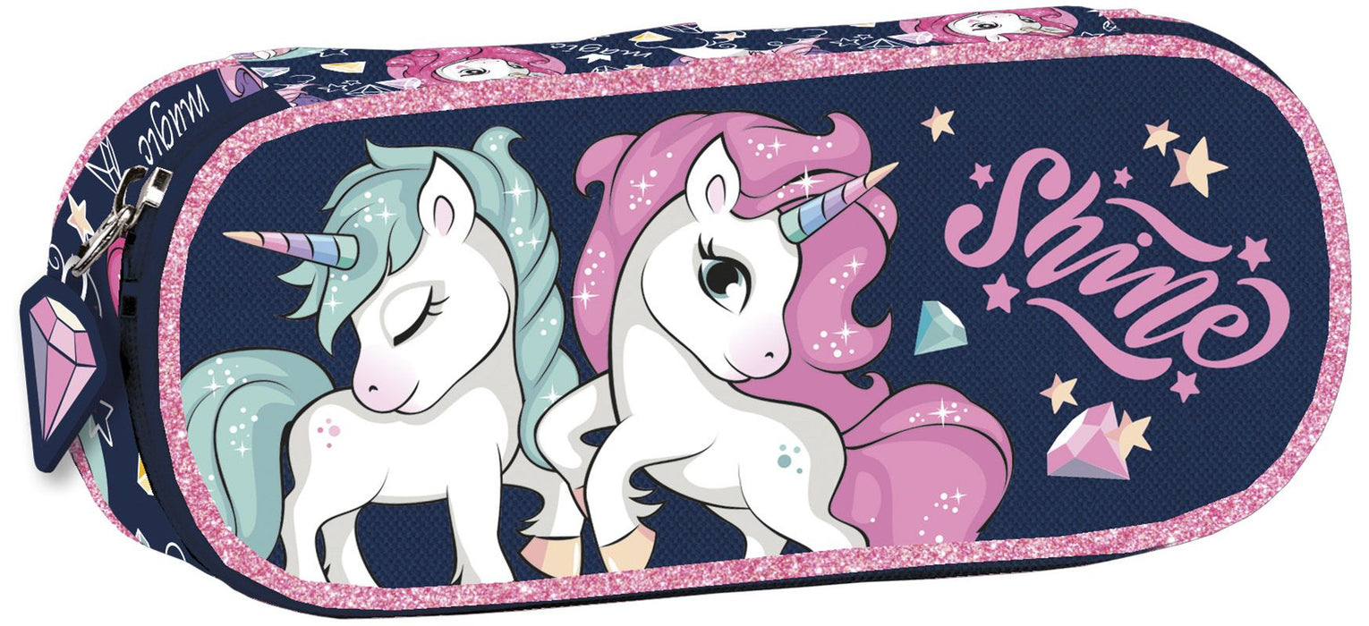 Овален несесер Derform Unicorn 14