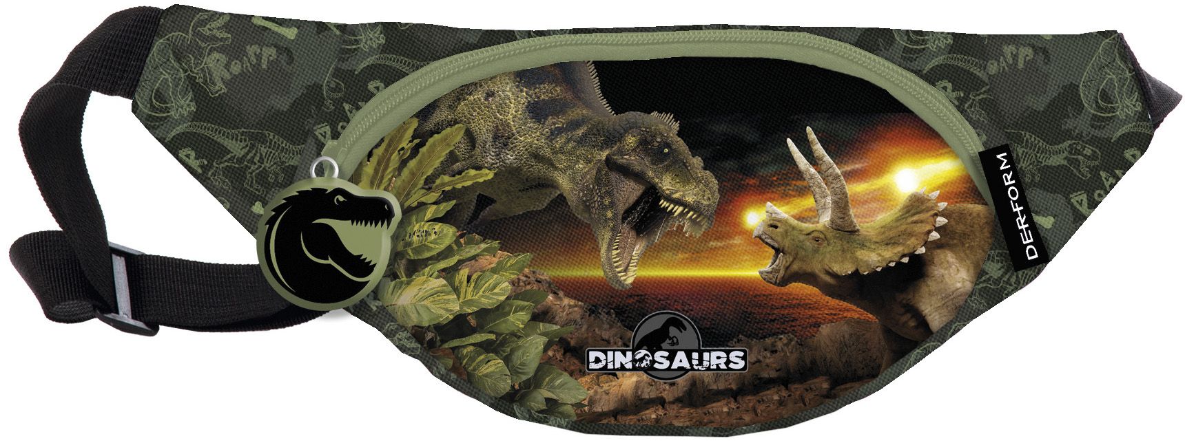 Чанта за кръст Derform Dinosaur 18