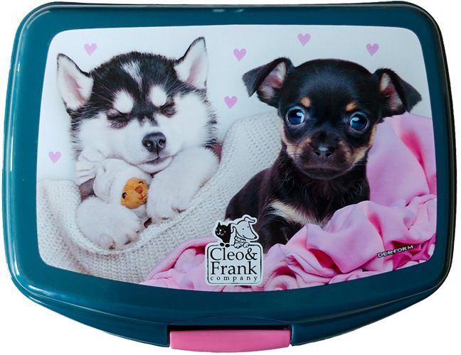 Комплект бутилка и кутия за храна Derform Cleo & Frank 38