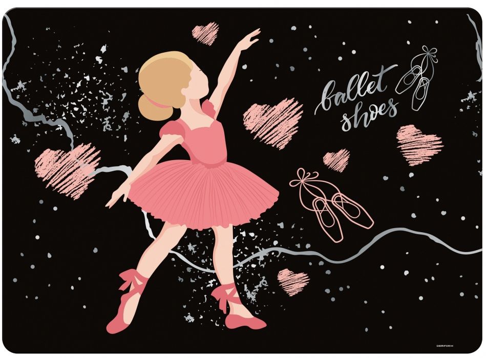 Подложка за бюро Derform Ballerina 11 - ламинирана