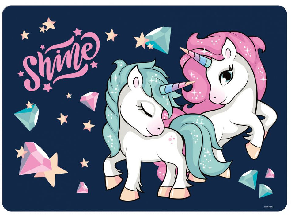 Подложка за бюро Derform Unicorn 14 - ламинирана