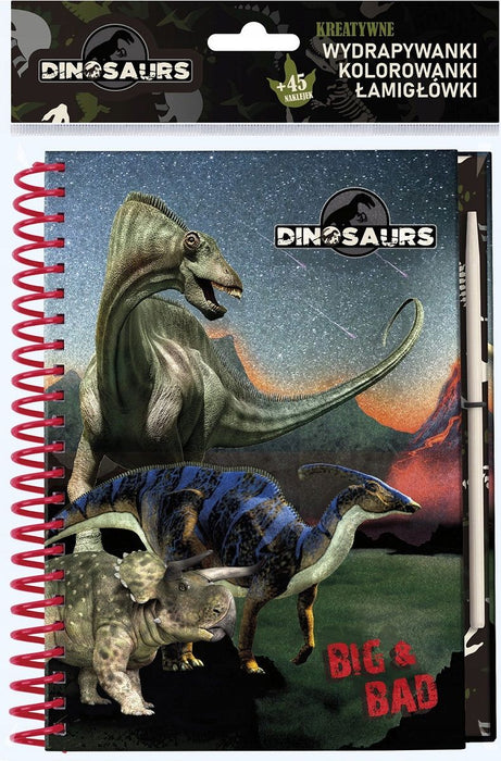 Творчески тефтер Derform Dinosaur 17