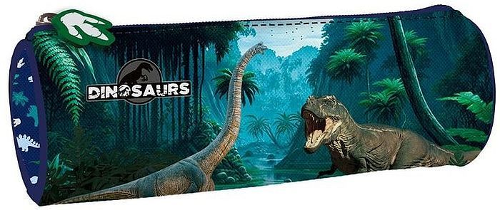 Цилиндричен несесер Derform Dinosaurs 19 - 1 цип