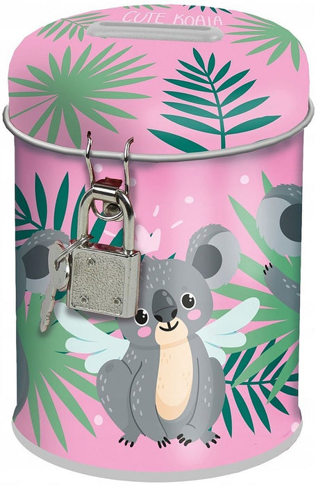 Метална касичка Derform Koala 10 - С катинарче