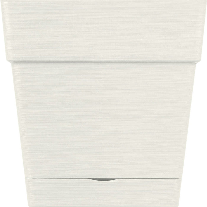 ПЛАСТМАСОВА КАШПА 17X17CM С ВОДЕН РЕЗЕРВОАР DEROMA SAVER
