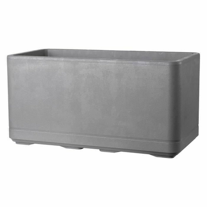Самополиваща Сеялка Deroma Сив 78 x 38 x 39 cm Пластмаса Квадратен Ø 78 cm