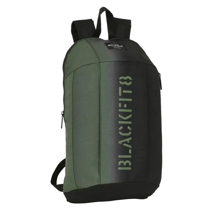 Детска раница BlackFit8 Gradient Mini Черен Военно зелено