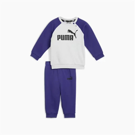 Детски Анцуг Puma Minicats Ess Raglan Jogger Fl Морско син