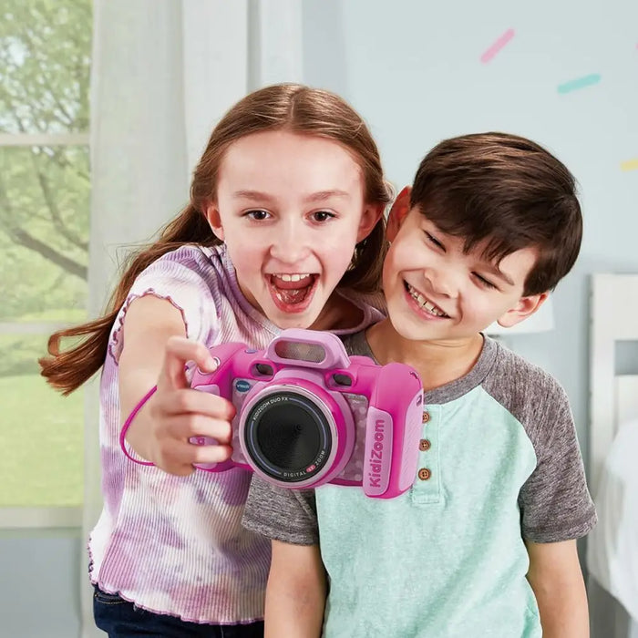 Детски фотоапарат Vtech Kidizoom Duo DX Розов
