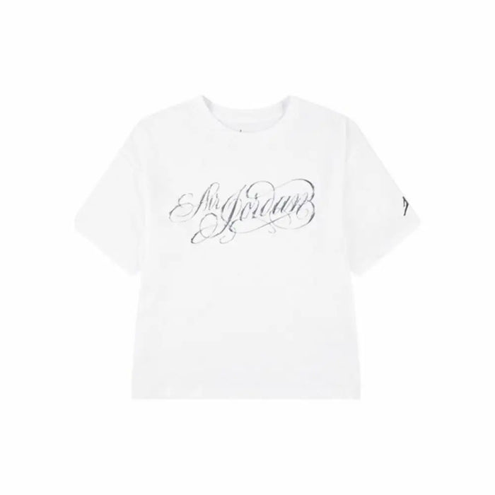 Детски Тениска с къс ръкав Jordan Jordan Air Ss Gfx Бял