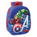 Детска раница The Avengers Червен Тъмно синьо 27 x 33 x 10