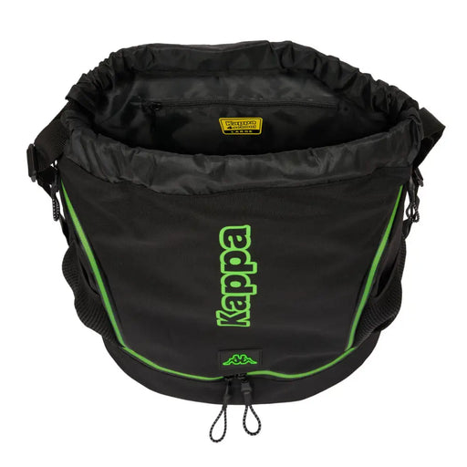 Детска Rаница Чувал Kappa Black Черен 35 x 40 x 1 cm