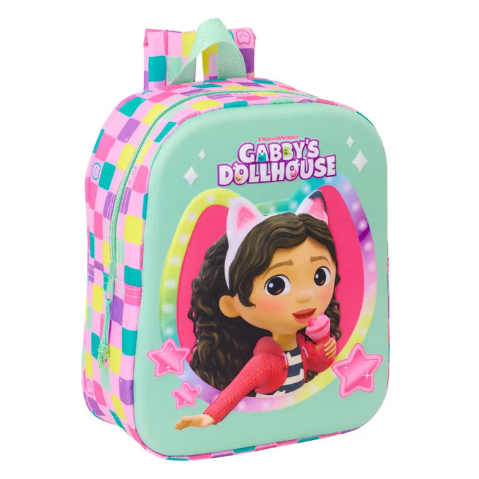 Детска раница Gabby’s Dollhouse Многоцветен 22 x 27 x 10 cm