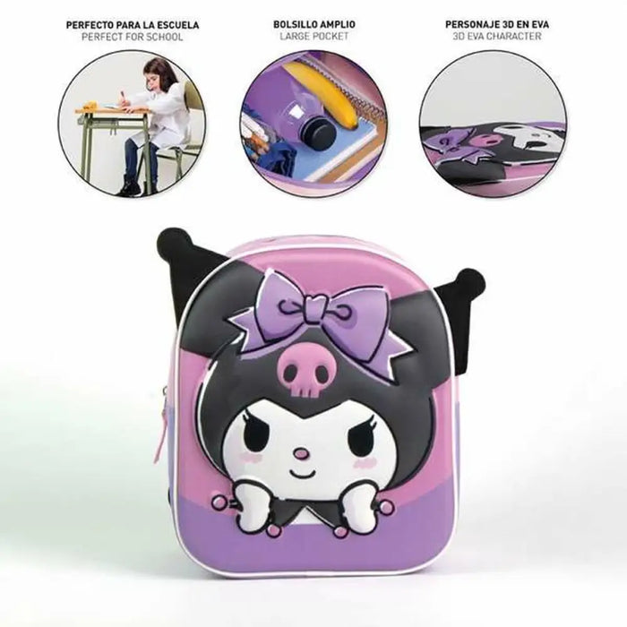 Детска раница Hello Kitty Лилав
