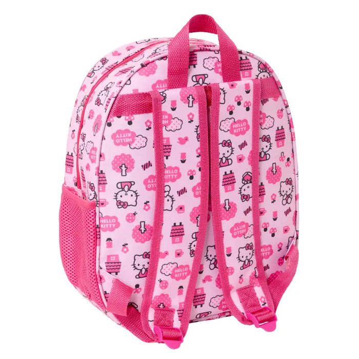 Детска раница Hello Kitty Розов 27 x 33 x 10 cm 3D