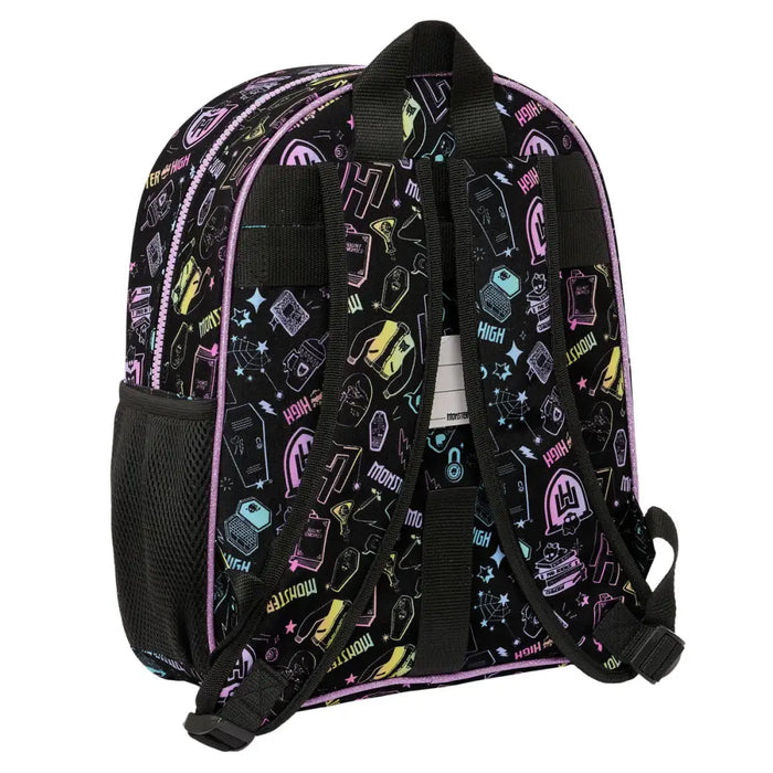Детска раница Monster High Черен 28 x 34 x 10 cm