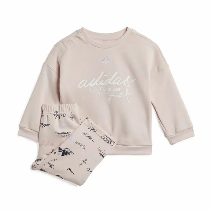 Детски Анцуг Adidas Brand Love Jogger Розов