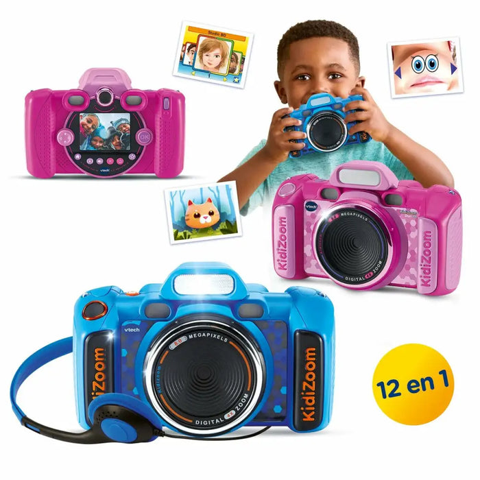 Детски фотоапарат Vtech Kidizoom Duo DX Розов