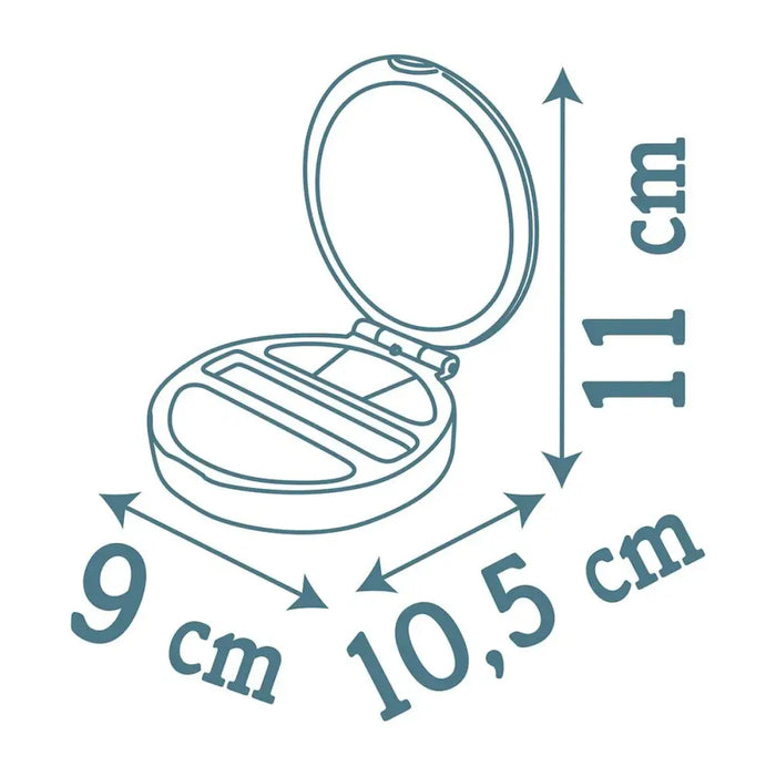 Детски Гримове Smoby My Beauty Powder Compact Сив