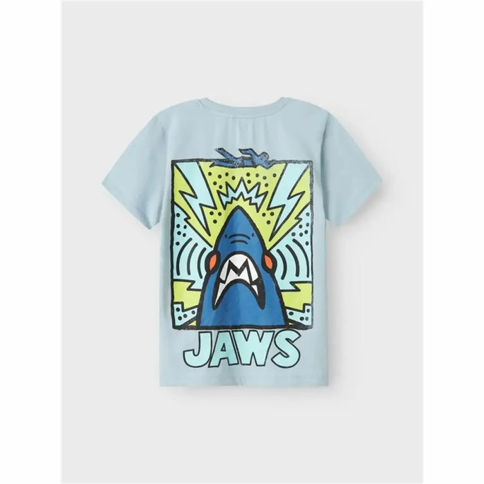 Детски Тениска с къс ръкав Name It Nkmmakai Jaws Nreg Box