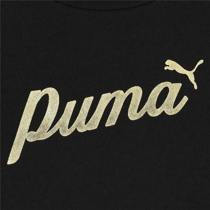 Детски Тениска с къс ръкав Puma Ess+ Script Metallic G