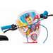 Детски велосипед TOIMSA 12’ Psi Patrol Red 1278 Boy