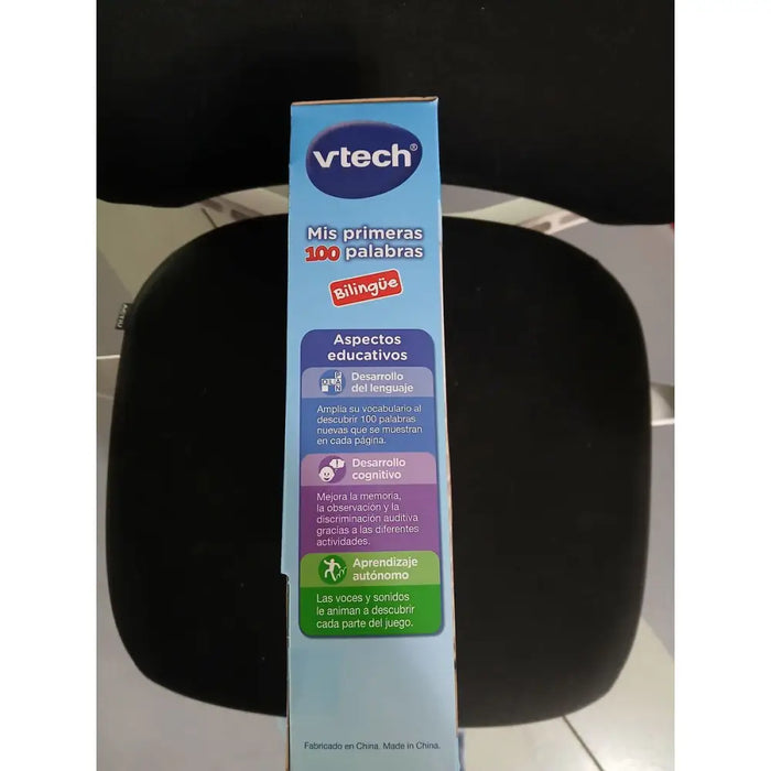 Детска интерактивна книга Vtech Mis primeras 100 palabras
