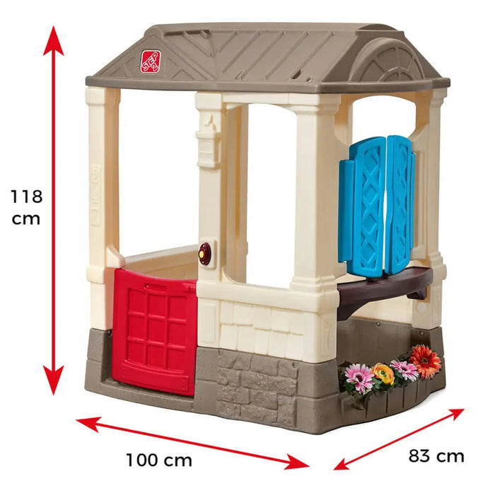 Детска къща за игра Step 2 Courtyard Cottage 118 x 100 x 83