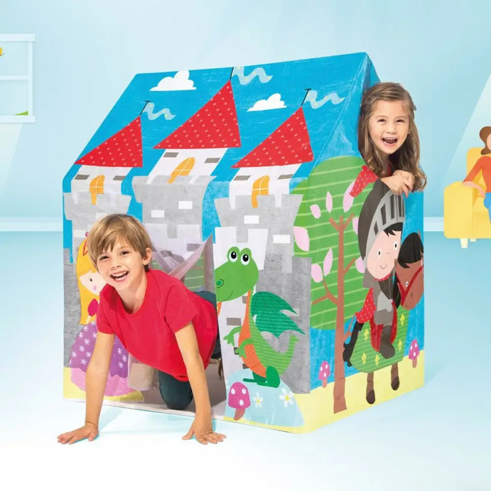 Детска къща за игра Intex Замък 95 x 107 x 75 cm (6 броя)