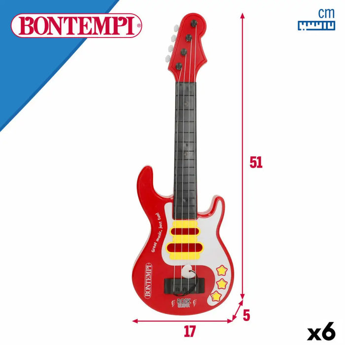 Детска Китара Bontempi 17 x 51 x 5 cm (6 броя)