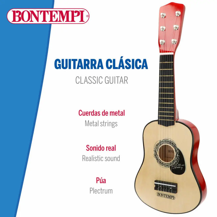 Детска Китара Bontempi 19 x 55 x 6 cm (2 броя)