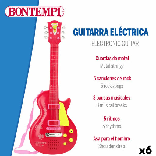 Детска Китара Bontempi 20 x 56 x 4 cm (6 броя)