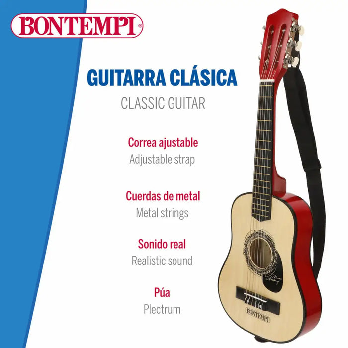 Детска Китара Bontempi 28 x 75 x 8 cm (2 броя)