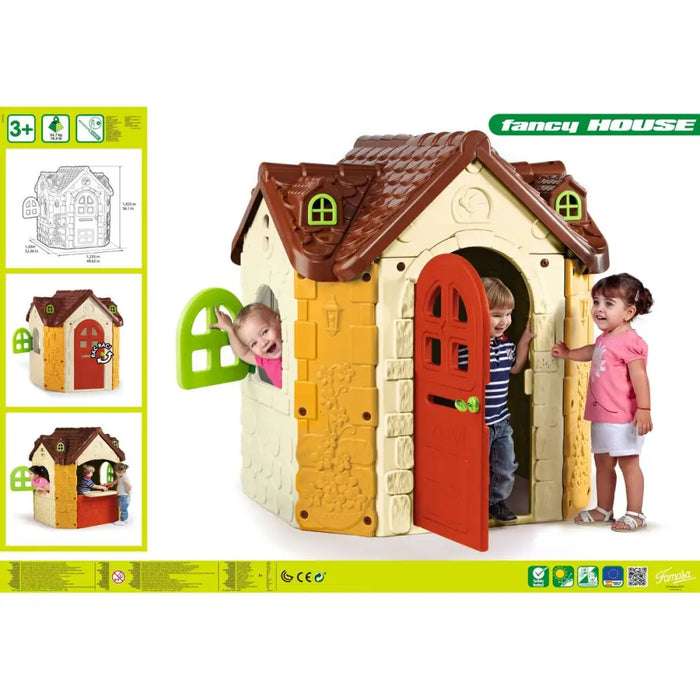 Детска къща за игра Feber Fancy House (133 x 123,5 x 142,5