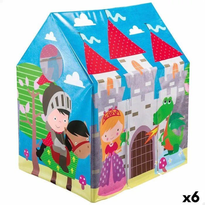 Детска къща за игра Intex Замък 95 x 107 x 75 cm (6 броя)