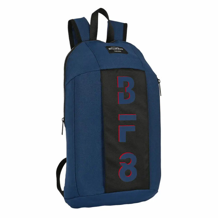 Детска раница BlackFit8 Urban Mini Черен Морско син (22 x