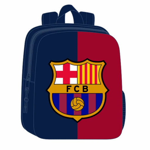 Детска раница F.C. Barcelona Син Кестен 22 x 27 x 10 cm 3D